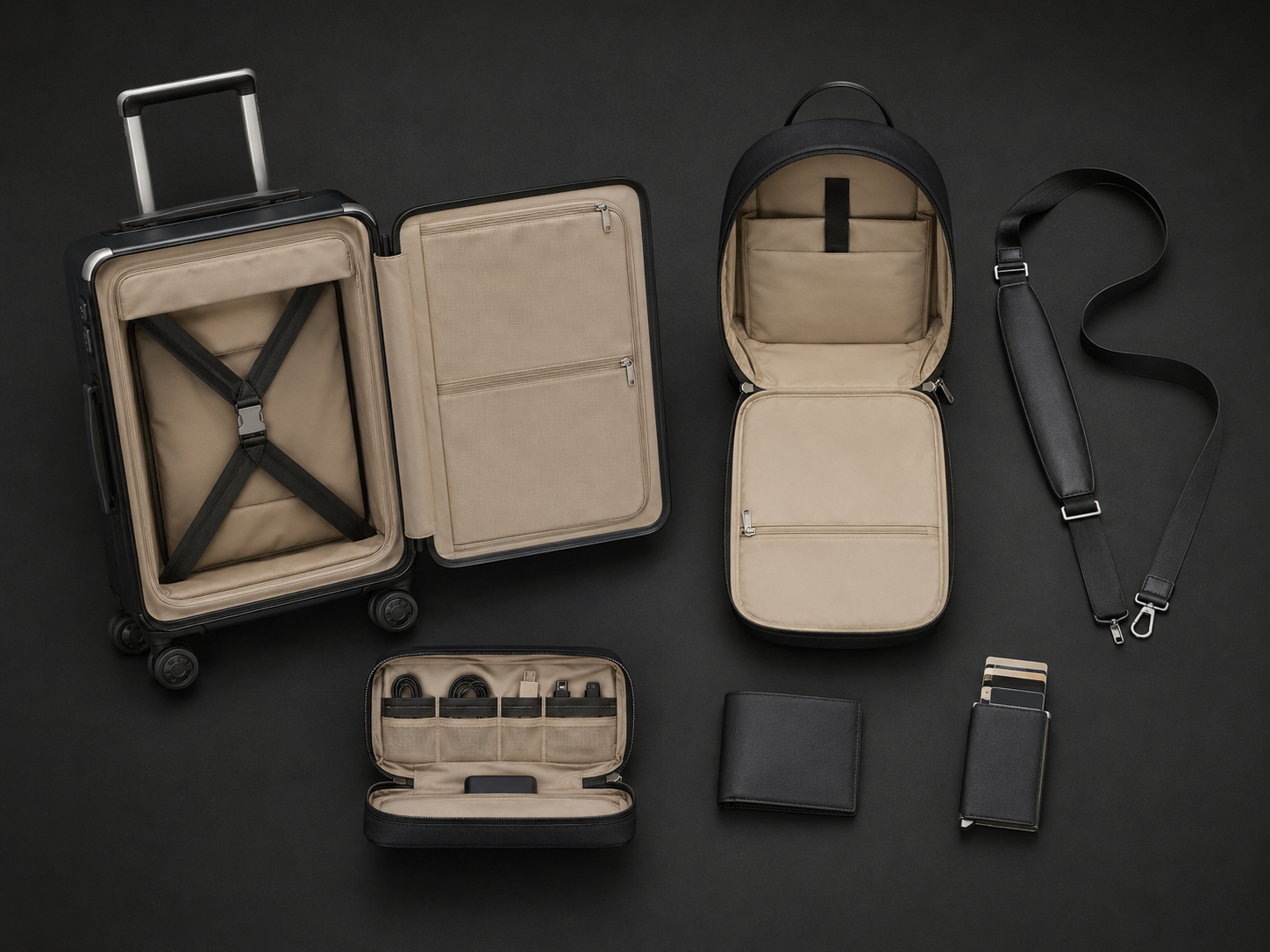 VELT ONE sistema completo flat lay